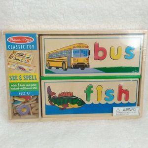 Melissa and Doug See and Spell Classic Toy